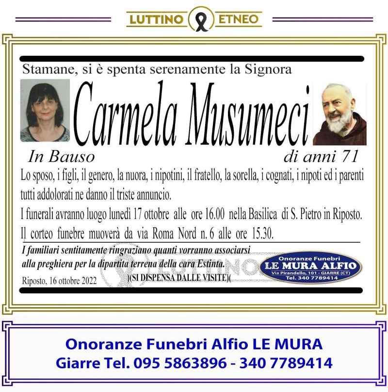 Carmela  Musumeci 